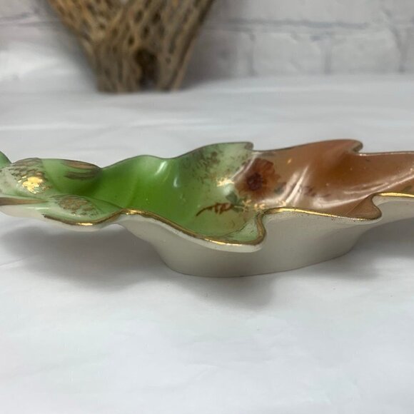 Rare Vintage Lightolier Leaf Trinket Dish - Picture 4 of 8